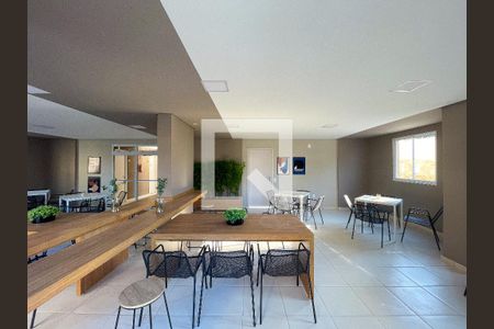 Apartamento para alugar com 48m², 2 quartos e 1 vagaÁrea comum - Salão de festas