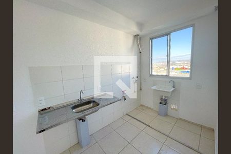 Sala de apartamento para alugar com 2 quartos, 48m² em Jk, Contagem