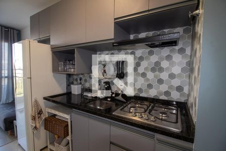 Cozinha de apartamento à venda com 1 quarto, 34m² em Vila Butantã, São Paulo