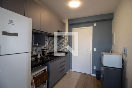 Cozinha de apartamento à venda com 1 quarto, 34m² em Vila Butantã, São Paulo
