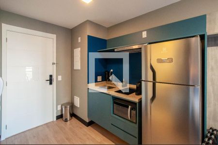 Studio à venda com 27m², 1 quarto e sem vagaCozinha