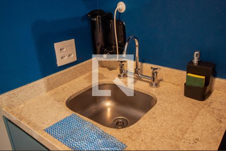 Studio à venda com 27m², 1 quarto e sem vagaCozinha