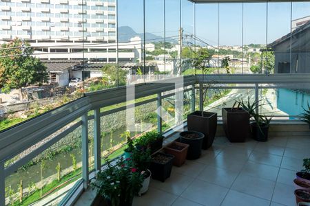 Varanda de apartamento à venda com 2 quartos, 83m² em Taquara, Rio de Janeiro