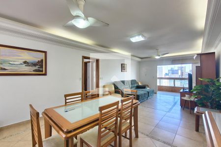 Sala de apartamento para alugar com 4 quartos, 350m² em Guilhermina, Praia Grande
