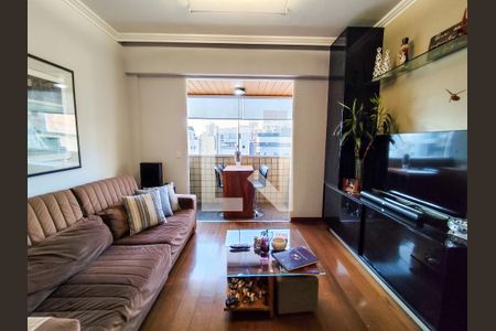 Sala de apartamento para alugar com 3 quartos, 100m² em Lourdes, Belo Horizonte