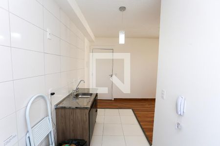 Sala_Cozinha-Serviço de apartamento para alugar com 2 quartos, 40m² em Vila Plana, São Paulo