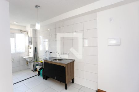 Sala_Cozinha-Serviço de apartamento para alugar com 2 quartos, 40m² em Vila Plana, São Paulo