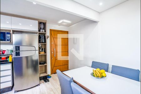 Sala de Jantar de apartamento à venda com 2 quartos, 46m² em Vila Progresso, Santo André