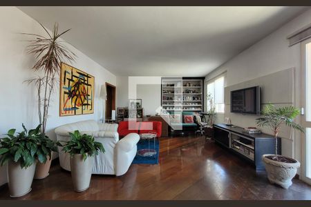 Sala de apartamento para alugar com 3 quartos, 178m² em Centro, Santo André