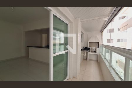VARANDA GOURMET de apartamento para alugar com 2 quartos, 72m² em Caiçara, Praia Grande