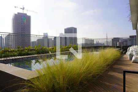 Studio para alugar com 26m², 1 quarto e sem vagaPiscina