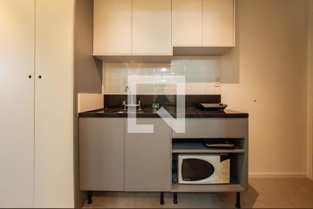 Studio à venda com 27m², 1 quarto e sem vagaCozinha