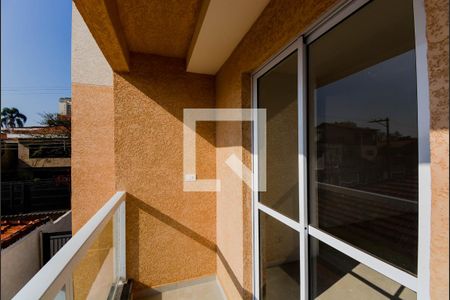 Varanda da Sala de apartamento à venda com 2 quartos, 56m² em Vila Galvão, Guarulhos