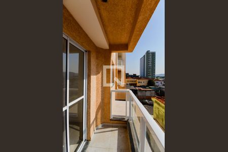 Varanda da Sala de apartamento à venda com 2 quartos, 56m² em Vila Galvão, Guarulhos