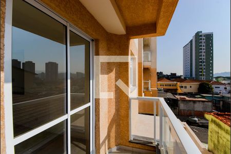 Varanda da Sala de apartamento à venda com 2 quartos, 56m² em Vila Galvão, Guarulhos