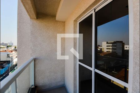 Varanda da Sala de apartamento à venda com 2 quartos, 56m² em Vila Galvão, Guarulhos