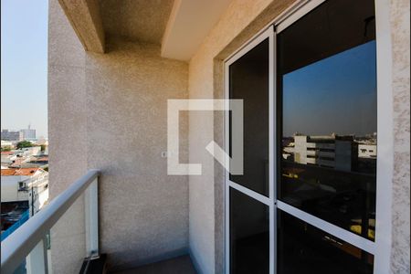 Varanda da Sala de apartamento à venda com 2 quartos, 56m² em Vila Galvão, Guarulhos