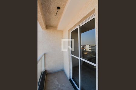 Varanda da Sala de apartamento à venda com 2 quartos, 56m² em Vila Galvão, Guarulhos