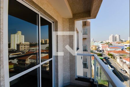 Varanda da Sala de apartamento à venda com 2 quartos, 56m² em Vila Galvão, Guarulhos