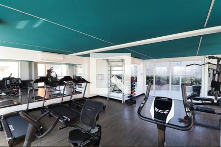 Apartamento para alugar com 47m², 2 quartos e 1 vaga Apartamento para alugar com 47m², 2 quartos e 1 vagaÁrea comum - Academia