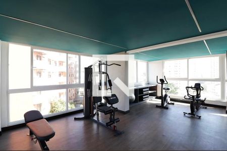 Apartamento para alugar com 47m², 2 quartos e 1 vaga Apartamento para alugar com 47m², 2 quartos e 1 vagaÁrea comum - Academia