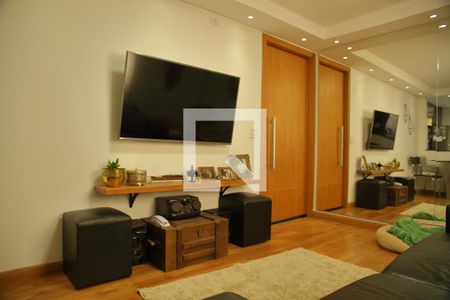 Sala de apartamento à venda com 2 quartos, 55m² em Jardim Alvorada, São Bernardo do Campo