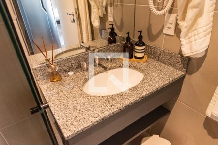 Studio à venda com 27m², 1 quarto e sem vaga Studio à venda com 27m², 1 quarto e sem vagaBanheiro