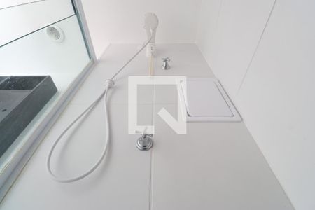 Apartamento para alugar com 41m², 2 quartos e 1 vagaDetalhe do banheiro