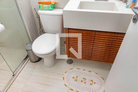 Apartamento à venda com 82m², 3 quartos e 1 vagaBanheiro da suíte