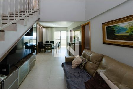 Sala de apartamento à venda com 4 quartos, 202m² em Buritis, Belo Horizonte