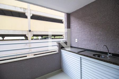 Varanda gourmet de apartamento para alugar com 3 quartos, 72m² em Parque Bela Vista, Votorantim