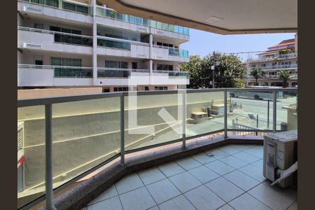 Varanda de apartamento para alugar com 1 quarto, 60m² em Recreio dos Bandeirantes, Rio de Janeiro