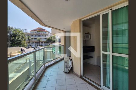 Varanda de apartamento para alugar com 1 quarto, 60m² em Recreio dos Bandeirantes, Rio de Janeiro