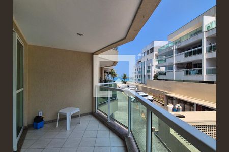 Varanda de apartamento para alugar com 1 quarto, 60m² em Recreio dos Bandeirantes, Rio de Janeiro