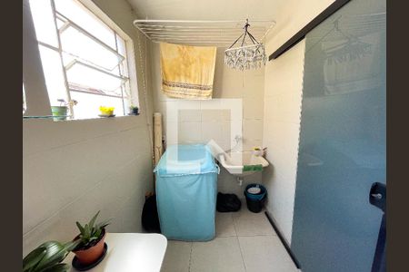 Área de Serviço de apartamento à venda com 3 quartos, 63m² em Santa Cruz Industrial, Contagem