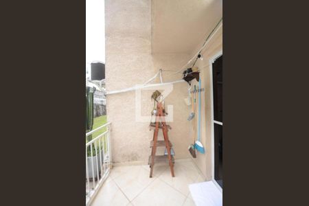 Varanda da Sala de apartamento à venda com 2 quartos, 50m² em Parada de Lucas, Rio de Janeiro