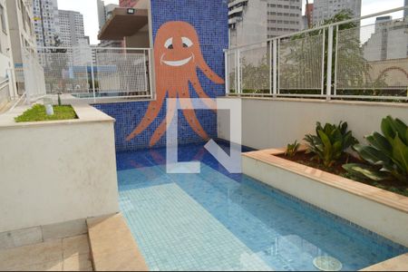 Apartamento à venda com 37m², 1 quarto e sem vagaPiscina infantil