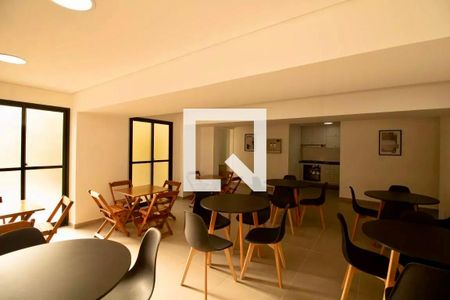 Apartamento à venda com 25m², 1 quarto e sem vagaÁrea comum - Salão de festas