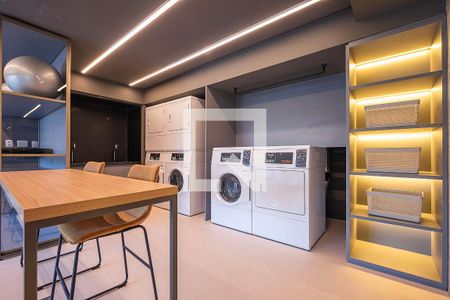 Studio à venda com 27m², 1 quarto e sem vaga Studio à venda com 27m², 1 quarto e sem vagaLavanderia