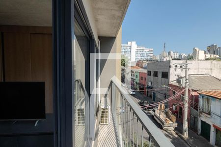 Sacada de apartamento para alugar com 1 quarto, 24m² em Bela Vista, São Paulo