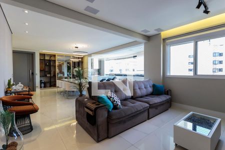 Sala de apartamento à venda com 3 quartos, 160m² em Indianópolis, São Paulo