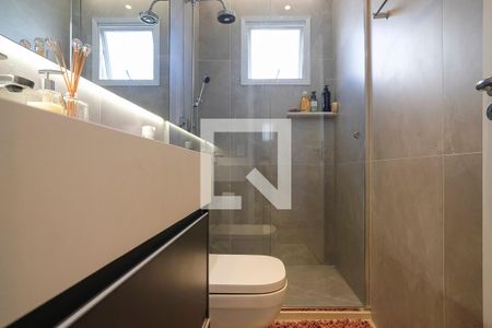 Apartamento para alugar com 69m², 2 quartos e 2 vagasBanheiro da suíte