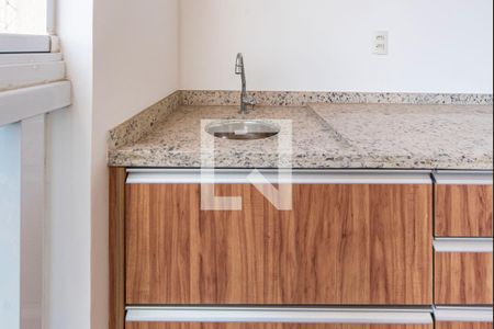 Varanda da Sala de apartamento para alugar com 2 quartos, 62m² em Vila Assunção, Santo André