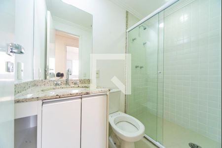 Banheiro de apartamento para alugar com 2 quartos, 62m² em Vila Assunção, Santo André