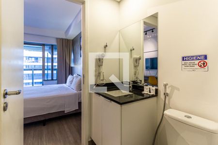 Studio para alugar com 28m², 1 quarto e sem vagaBanheiro