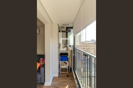 Studio à venda com 30m², 1 quarto e 1 vagaVaranda