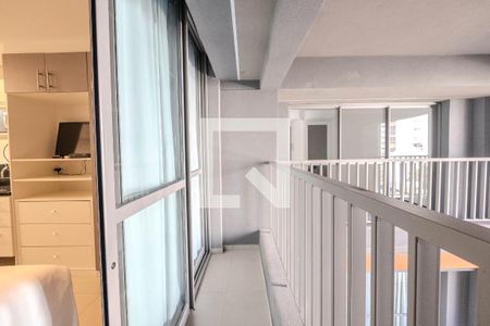 Sacada de kitnet/studio para alugar com 1 quarto, 27m² em Consolação, São Paulo