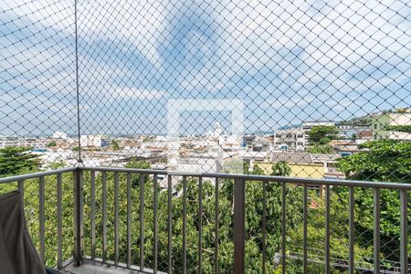 Varanda da Sala de apartamento para alugar com 3 quartos, 109m² em Ramos, Rio de Janeiro