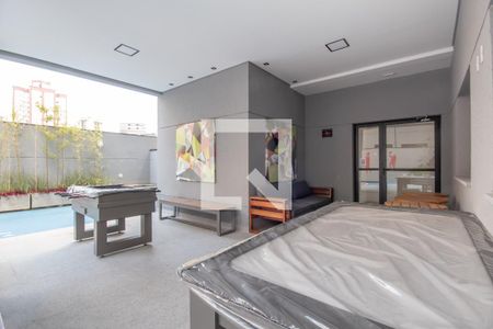 Apartamento para alugar com 35m², 1 quarto e 1 vaga Apartamento para alugar com 35m², 1 quarto e 1 vagaÁrea comum - Sala de Jogos