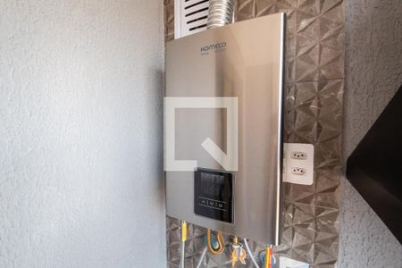 Varanda- Aquecedor de apartamento para alugar com 1 quarto, 35m² em Centro, Osasco